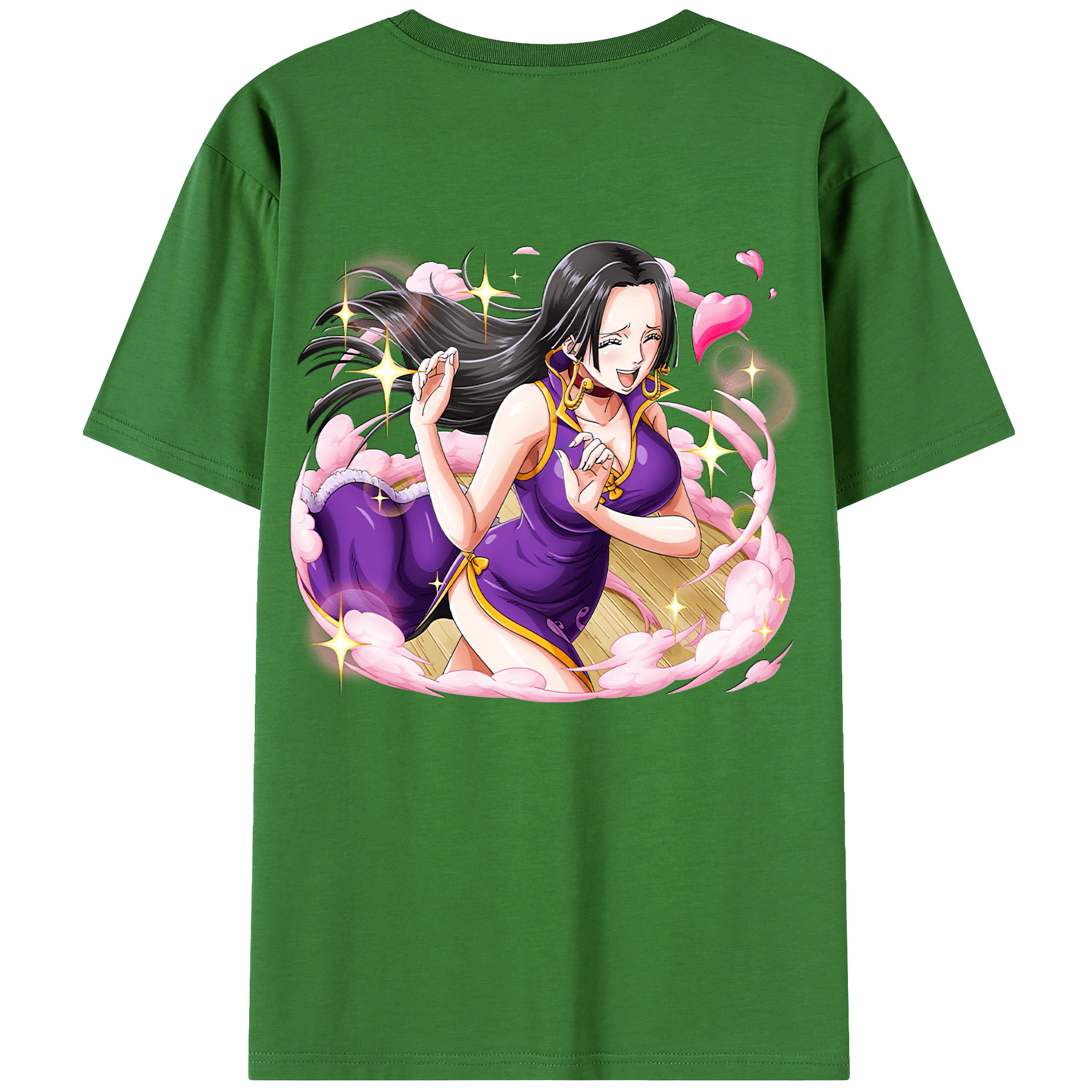 ワンピース ボア・ハンコック ONE PIECE Boa·Hancock レディース半袖Tシャツ(バックプリント)